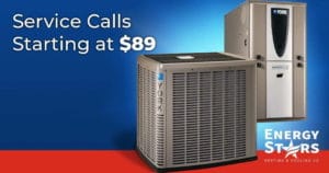 HVAC Service Calls Starting at $89