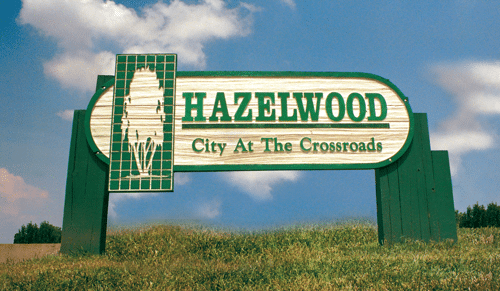 hazelwood sign