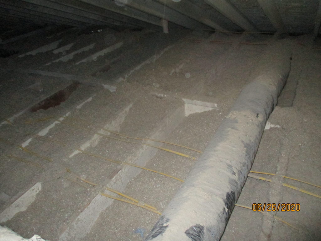 Providing a free estimate for blown in cellulose attic insulation